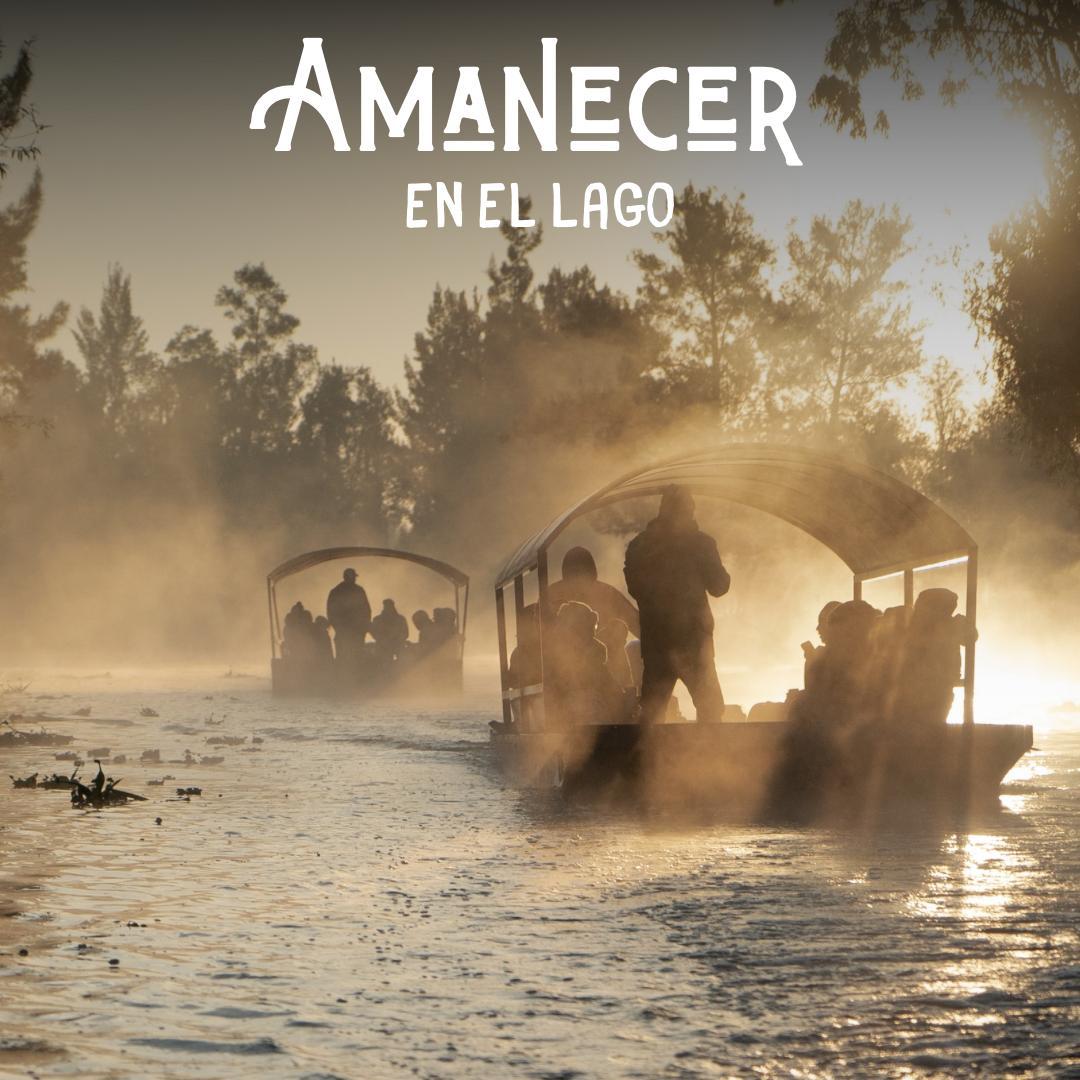 Amanecer en el Lago (con visita a ajolotario)