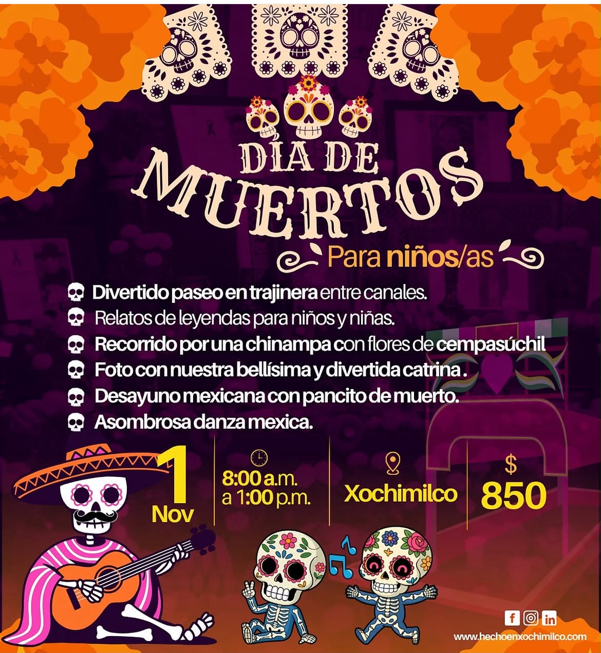 Especial Día de Muertos (1 de Noviembre)